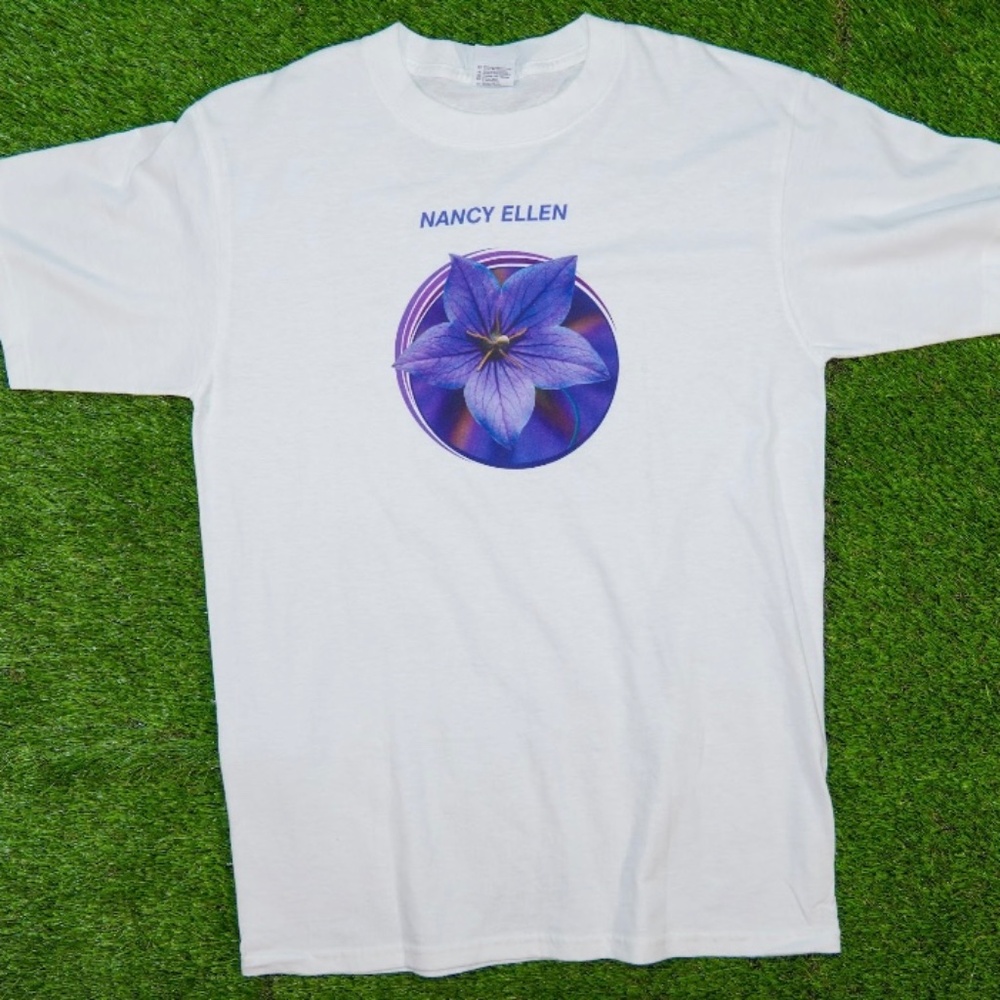 Nancy Ellen Flower Graphic T-Shirt